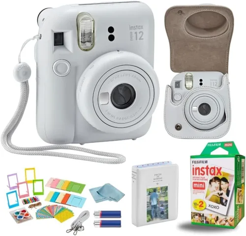 Miniatura 8 de Cámara instantánea Fujifilm Mini + paquete de accesorios y estuche personalizado compatible + Fujifilm Instant (20 disparos) álbum de fotos mini