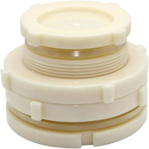 Miniatura 10 de Adaptador de conector de tanque de agua de plástico ABS de 1 pulgada, adaptador de conector de tanque de agua con tapones para barril de lluvia al