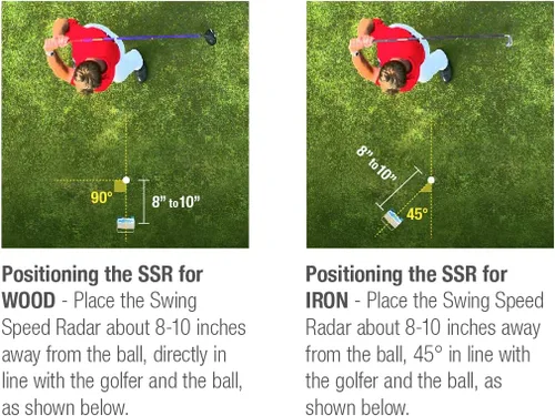 Miniatura 7 de Socio de entrenamiento de golf y béisbol durante 25 años: fácil de usar y confiable Doppler mide la velocidad y el tempo de swing