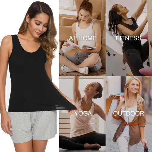 Miniatura 3 de Camisa Amvelop elástica, 4 unidades, ajustada, para mujer