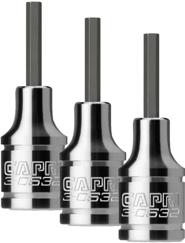 Miniatura 15 de Capri Tools 3-0531 2 mm Llave allen hexagonal, 1/4-pulgada de unidad, métrica