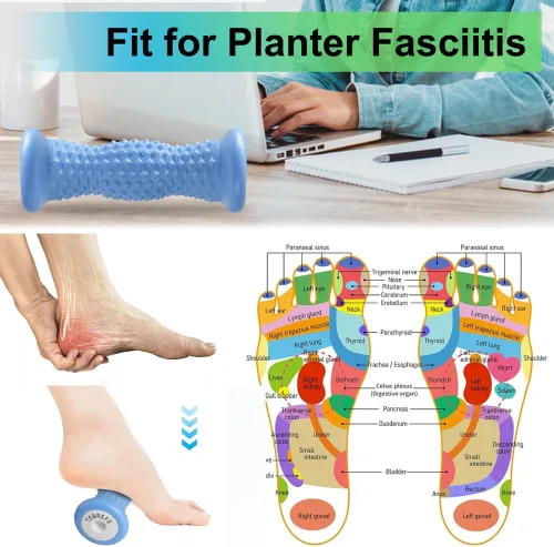 Miniatura 6 de Rodillo de masaje de pies para aliviar la fascitis plantar, para curar fascitis plantar, dolor de arco y talón, síndrome de dolor miofascial