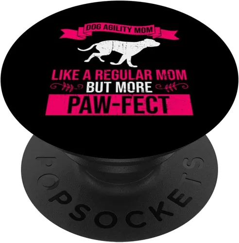 Miniatura 6 de Dog Agility Mom Design For Dog Agility Training PopSockets MagSafe PopGrip for iPhone