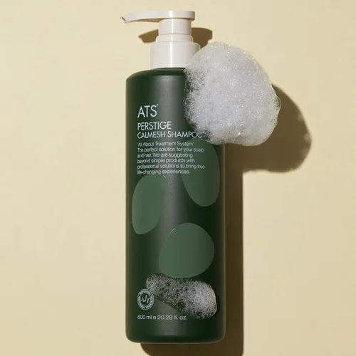 Miniatura 2 de ATS Perstige Calmesh Headspa Champú - 20.3 fl oz, aloe orgánico y champú calmante sin silicona