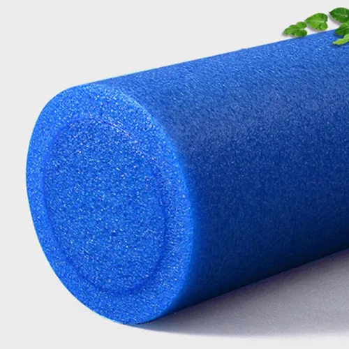 Miniatura 3 de BESPORTBLE Epe Yoga Roller Columna de masaje sólido azul alta elasticidad Fitness Balance Stick para el alivio profundo del tejido muscular