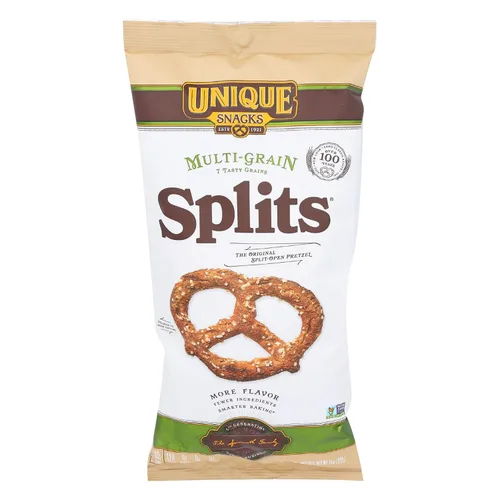 Miniatura 5 de Unique Snacks - Pretzels multigrano, horneados caseros, certificados OU Kosher y sin OMG, bolsa de 11 onzas (paquete de 6) Sin sabores artificiales