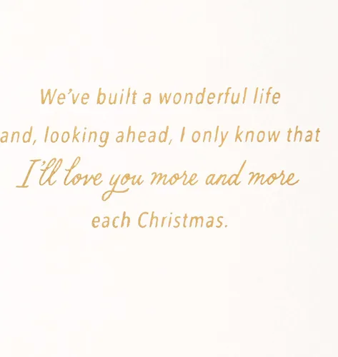 Miniatura 4 de Hallmark Tarjeta romántica de Navidad (Todo lo que quiero para Navidad)