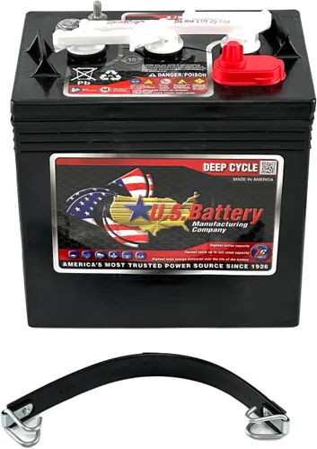 Miniatura 2 de Juego de 6 Batería US US1800XC2 de 6 voltios 208Ah de ciclo profundo para carritos de golf, energía solar, marina, vehículos recreativos y uso