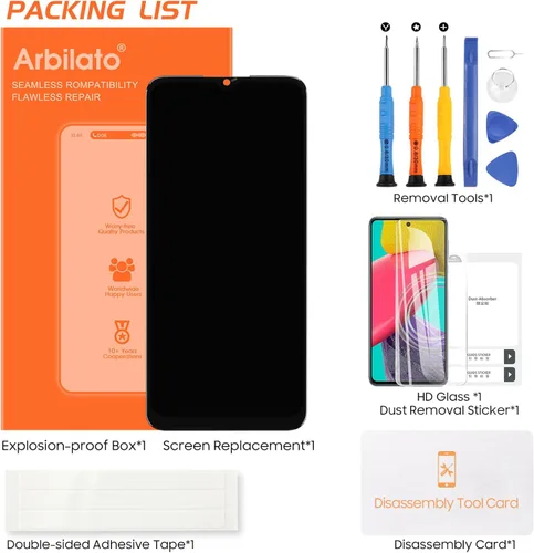 Miniatura 7 de Pantalla para Samsung Galaxy A03 Reemplazo de pantalla para Samsung A035 Pantalla LCD SM-A035F, SM-A035M, SM-A035G Pantalla táctil Digitalizador