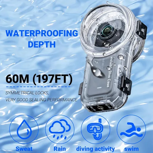 Miniatura 2 de Insta 360 X4 Air Invisible Dive Case (CNMY-X4 Air CX)