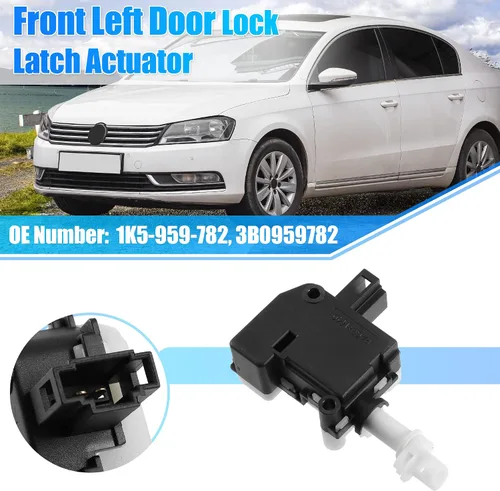 Miniatura 2 de X AUTOHAUX Motor del actuador de la cerradura de la puerta de la tapa del combustible para Volkswagen Passat 1998-2005 1K5-959-782 3B0959782