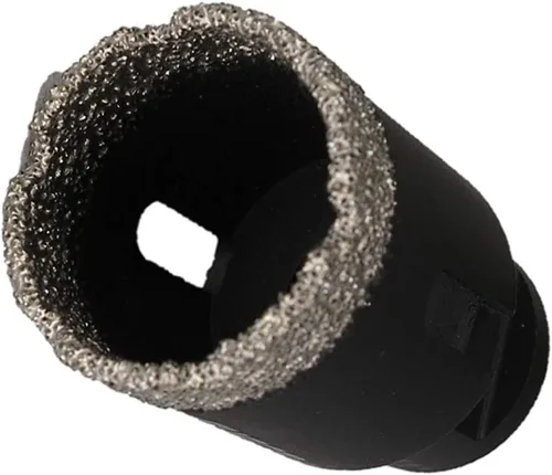 Miniatura 4 de Brocas de núcleo de diamante de 1-3/8 pulgadas para porcelana, cerámica, ladrillo, ladrillo, vacío, sierra de agujero soldada al vacío, 1.378 in