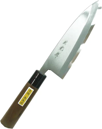 Miniatura 9 de Cuchillo Tosa, vaina, filo simple, acero azul, n.º 2, 5.3 pulgadas (5.315 in)