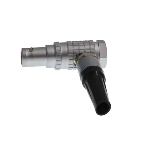 Miniatura 26 de HangTon 0B Huevo 7 Pin Hembra Enchufe Circular Push Pull Metal Conector Panel Montaje Receptáculo