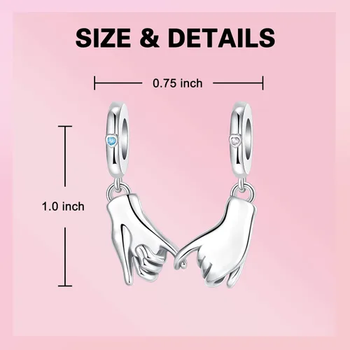Miniatura 47 de Abalorios de plata de ley 925 con letras de la A ~ Z, para pulseras, collares, Día de San Valentín, Día de la Madre, joyería regalos para mujeres