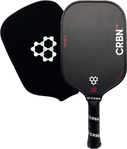 Miniatura 13 de CRBN Pickleball - X Series Power Paddle - Carbon Fiber Pickleball Paddle with Foam Injected Edges for Expanded Sweet Spot CRBN3X