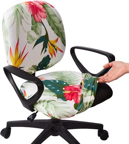 Miniatura 33 de Melaluxe Funda para silla de oficina de computadora, funda universal protectora y elástica para silla giratoria elástica Totam