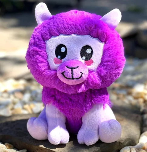 Miniatura 4 de Bleacher Creatures Kuricha - Peluche de 6 pulgadas con diseño de llama, suave inspirado en Chibi