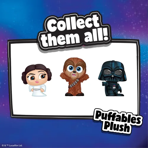 Miniatura 4 de Star Wars™ Doorables Puffables de felpa – Star Wars: Una nueva esperanza™, juguete de felpa coleccionable de 10 pulgadas, los estilos pueden variar