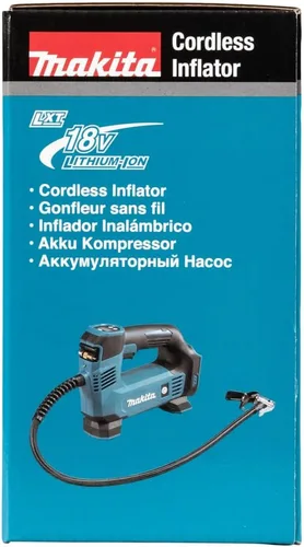 Miniatura 12 de Makita DMP180Z - Inflador LXT de iones de litio de 18 V, baterías y cargador no incluidos, azul/plata, M