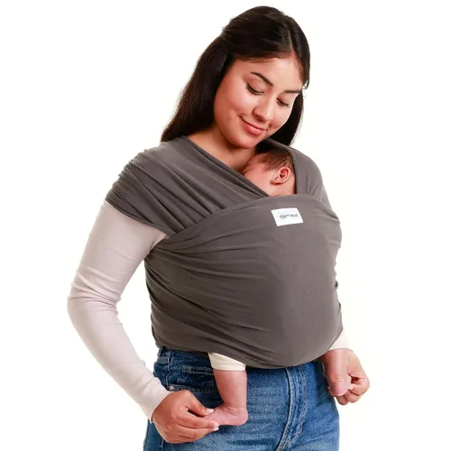 Miniatura 11 de Sleepy Wrap Pañuelo elástico ergonómico para bebé portabebés para recién nacidos a niños pequeños - Pañuelo para bebé ligero manos libres 7-35