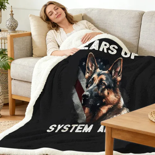 Miniatura 34 de Autumn Teddy Dog Patchwork Sherpa Blanket Fall Cozy Throw Blanket Cute Puppy Quilt Style Warm Soft Blanket for Couch Sofa Bedroom Decor 50x60 Inches