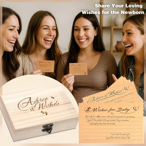 Miniatura 5 de Consejos y deseos para la futura novia, tarjetas de consejos de boda para decoraciones de despedida de soltera, juegos de despedida de soltera, caja