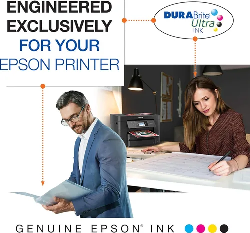 Miniatura 5 de Epson 125 DURABrite Ultra Ink cartucho negro de capacidad estándar (T125120-S) funciona con Stylus NX-125, 127, 130, 230, 420, 530, 625, Workforce