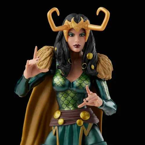 Miniatura 4 de Marvel Legends Series Loki Agent of Asgard - Figura de acción de embalaje retro de 6 pulgadas, 2 accesorios
