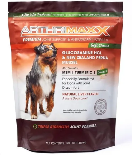 Miniatura 9 de ArthriMAXX Suplemento para perros para inflamación articular y artritis, cuidado natural de las articulaciones del perro, fórmula antioxidante