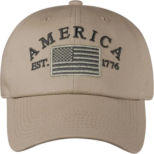 Miniatura 83 de IIN Gorra de béisbol con bandera estadounidense para hombres y mujeres, de perfil bajo, militar, militar, militar, para papá