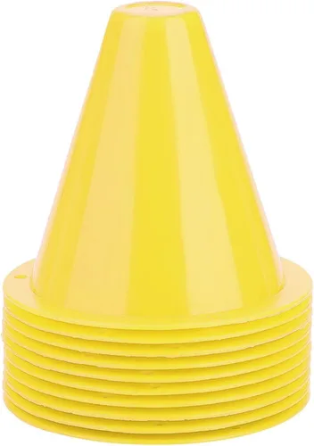 Miniatura 10 de OUKENS Conos marcadores de entrenamiento, 10 mini conos deportivos de 3 pulgadas, equipo deportivo de entrenamiento de fútbol, barreras de patinaje