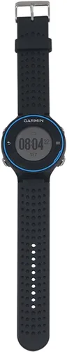 Miniatura 3 de Correa de silicona para reloj de repuesto para Garmin Forerunner 220 230 235 630 620 735 Reloj con pines y herramientas (negro)