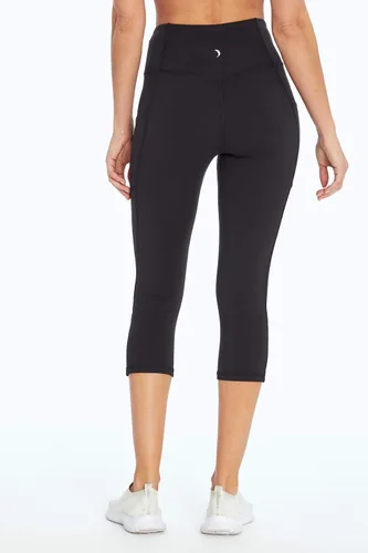 Miniatura 5 de Jessica Simpson Sportswear Leggings capri con bolsillo para control de abdomen para mujer