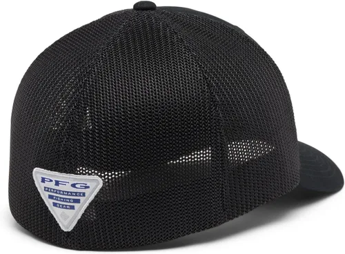 Miniatura 842 de Columbia - Gorra de malla con bandera con árboles unisex para adultos, corona alta