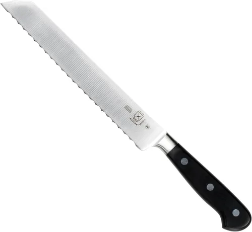 Miniatura 6 de Mercer Culinary M23500 Renaissance - Juego de bloques de cuchillos forjados de 6 piezas, bloque de vidrio templado