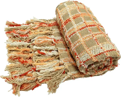BNF Home cobija de Chenille para sofá, multicolor (50" x 60")