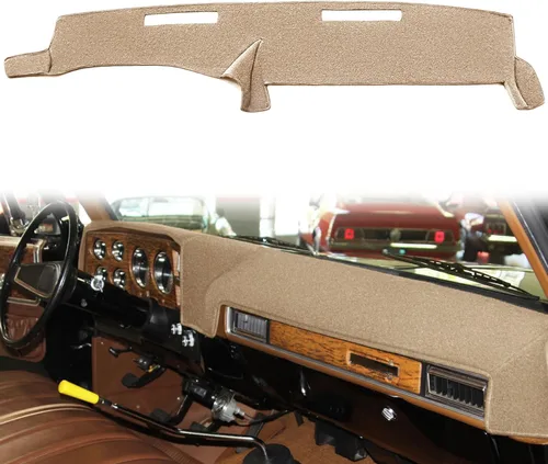 Tapete de cubierta de tablero personalizado para Chevy Chevrolet Silverado C10 C20 C30 K10 K20 K20 K30 Suburban K5 Blazer Pickup, GMC Jimmy C/K 15