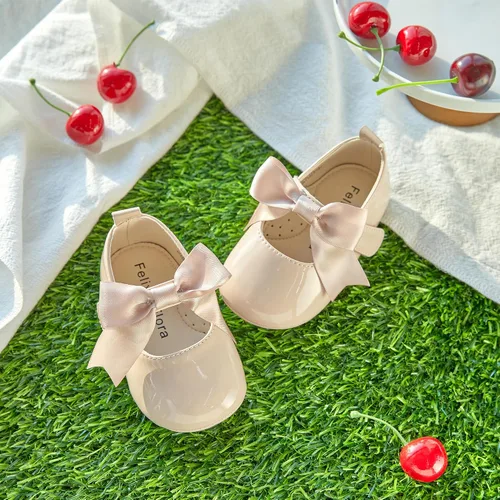 Miniatura 266 de Felix & Flora Zapatos de bebé de suela suave - Zapatos de bebé para caminar, mocasines, suela de goma, zapatos de cuna