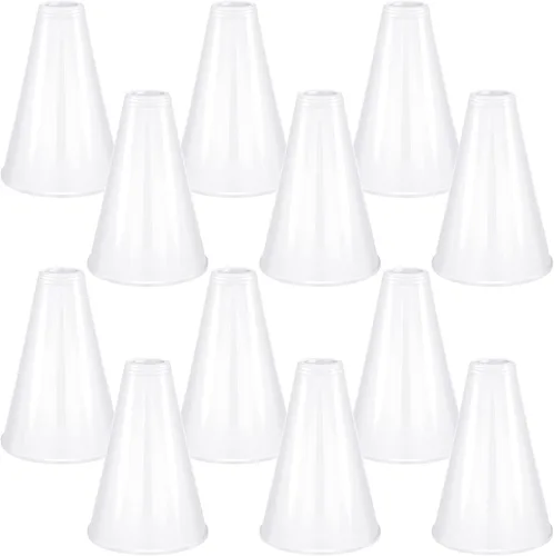 Miniatura 11 de Woanger 12 Piezas de Megafonía de Animación para Favores de Fiesta, Deportes, Animación de Partido, Silbato de Plástico DIY para Partidos