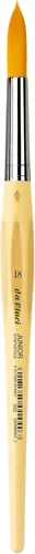 Miniatura 18 de da Vinci Student Series 303 Junior - Brocha redonda elástica sintética con mango lacado que no se enrolla, tamaño 14