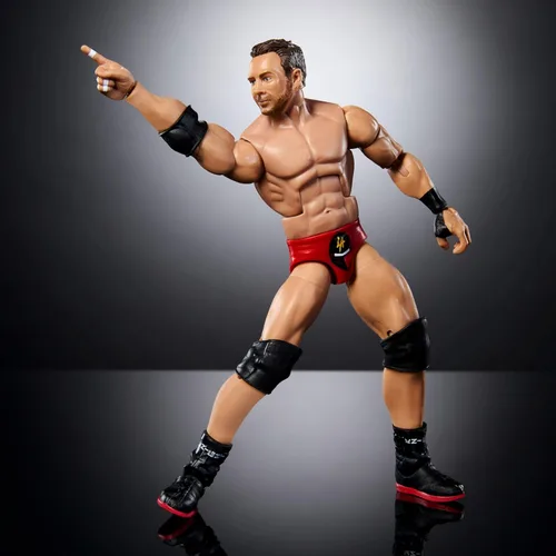 Miniatura 5 de Mattel WWE Elite Collection - Figura de acción y accesorios, serie #108 LA Knight de 6 pulgadas coleccionable con 25 puntos de articulación y manos