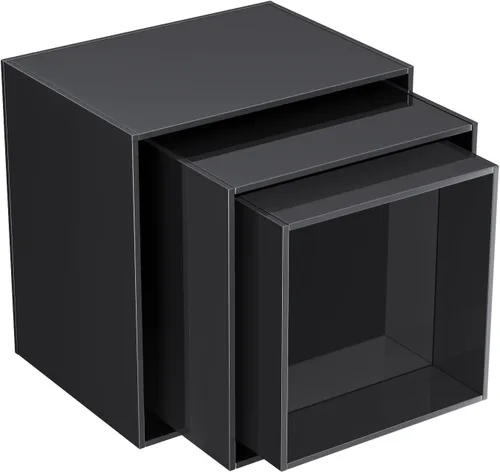 Miniatura 7 de HIIMIEI Elevadores de buffet, elevadores de alimentos para mesa de bufé, estante de exhibición para catering, postres coleccionables, figuras