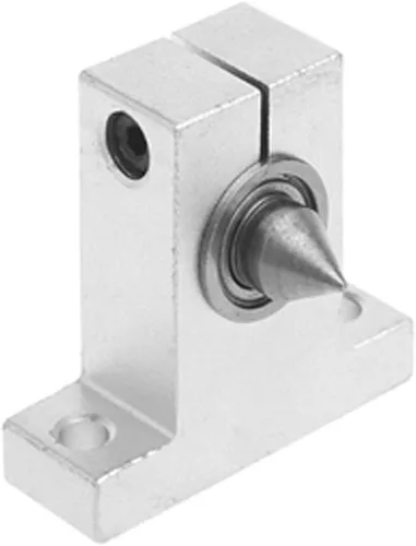 Miniatura 2 de Mini máquina de torno de doble rodamiento Centro giratorio Centro giratorio Piezas de torno Accesorios para carpintería o máquina de torno, etc. -S