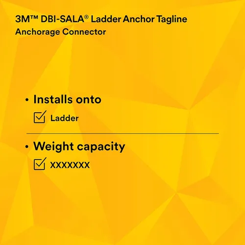 Miniatura 13 de 3M Lema DBI-SALA, anclaje de escalera 6100566, 1 cada uno