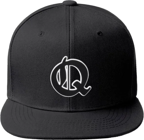 Miniatura 1141 de Daxton Gorra clásica con visera de billete plano con letras del alfabeto inglés antiguo de la A a la Z