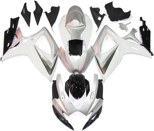 Miniatura 74 de Kit de carenado de inyección azul, negro y blanco para Suzuki GSXR600 GSX750 2006 2007 GSXR 600 GSX-R750 06 07 ABS Carenado de plástico completo