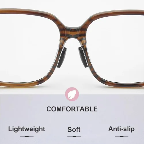 Miniatura 2 de Mr.ZzjOOj Almohadillas de nariz para gafas, 0.126 in de silicona adhesiva, almohadilla de nariz antideslizante para gafas, 12 pares (negro)