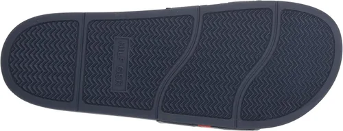 Miniatura 4 de Tommy Hilfiger Sandalias Ennis Slide para hombre Rojo