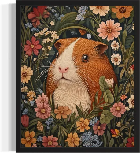 Miniatura 16 de Póster de Arte de Luna Llena, Estilo William Morris Retro de Mediados de Siglo Botánico Victoriano Academia Oscura Decoración Gótica Galería 10a